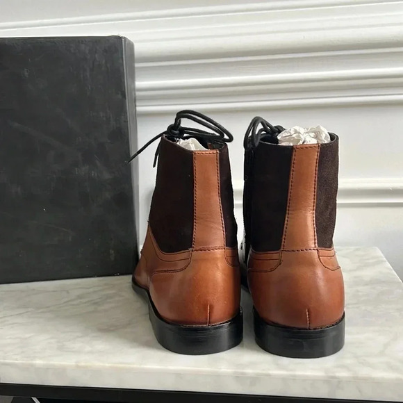 Bar III Boots Jerry Size US 7.5 M Mixed Brown Leather - Picture 4 of 5